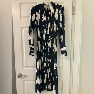 Print H&M shirt dress
